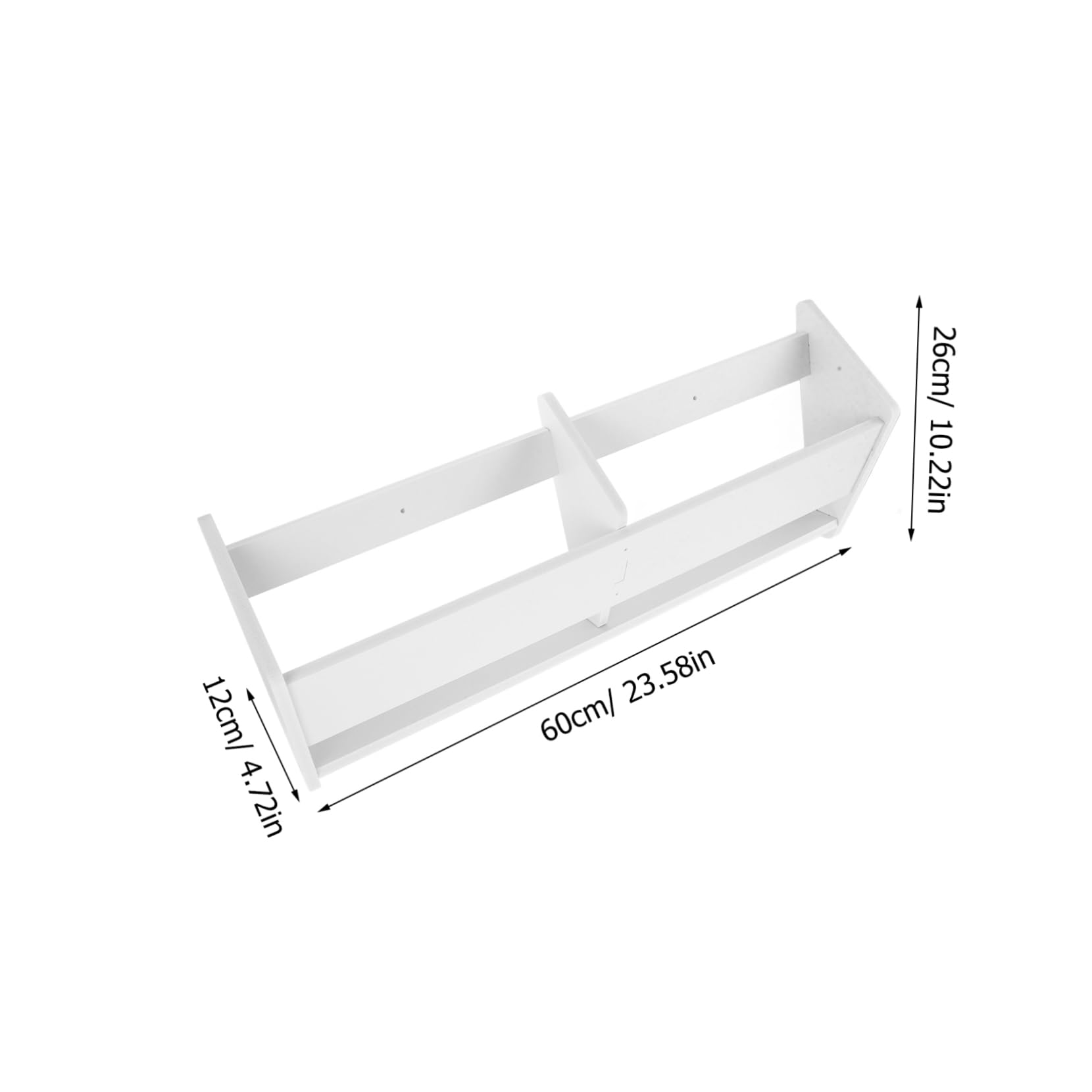 Cabilock Bathroom Storage Rack No Punch Slippers Storage Stand Adhesive Wall Mount Hallway Shoe Holder for Entryway