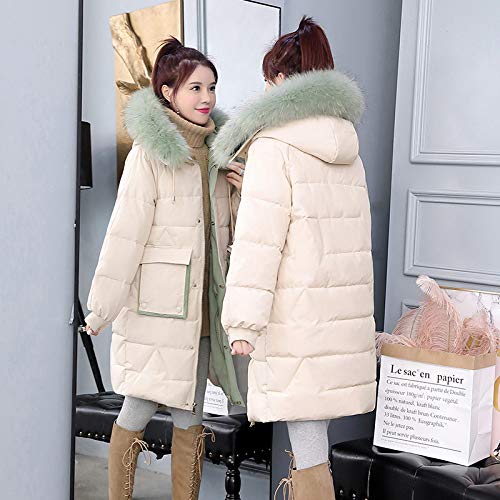 Doudoune femme longue à capuche : manteau d'hiver chaud et léger