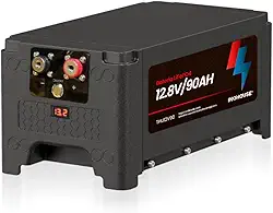 Bateria Solar 12v 90ah Lifepo4 1,15kwh Bms Thunder Inohouse