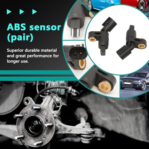 GNXfixt ABS Sensor Drehzahlsensor vorne rechts + links für Golf 4 IV Polo 6N1 6N2 A3 8L 1H0927807 1H0927808