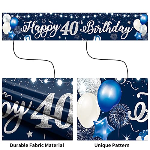 Domgoge Banner decorativo per il 40° compleanno