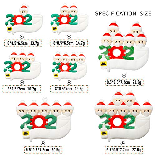 image for Christmas Ornament Kit, Foxcell 2020 Customized Christmas Family Membe