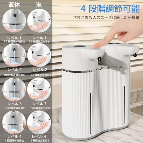 NEICOOK ソープディスペンサー 泡 液体 自動 M11 の商品画像 2