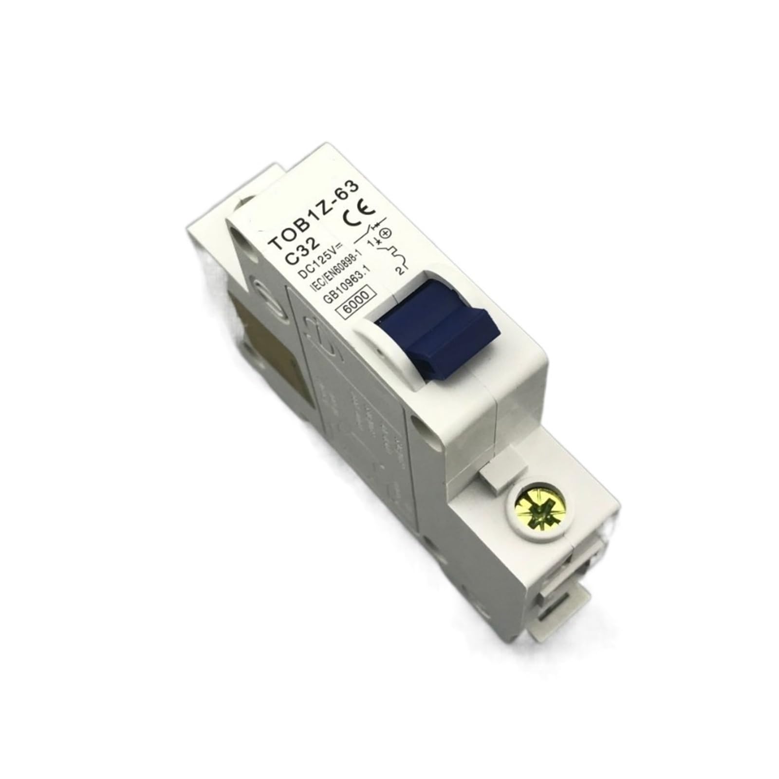 Disjoncteur 1P 32A DC 125V contre les courts-circuits des panneaux photovoltaïques