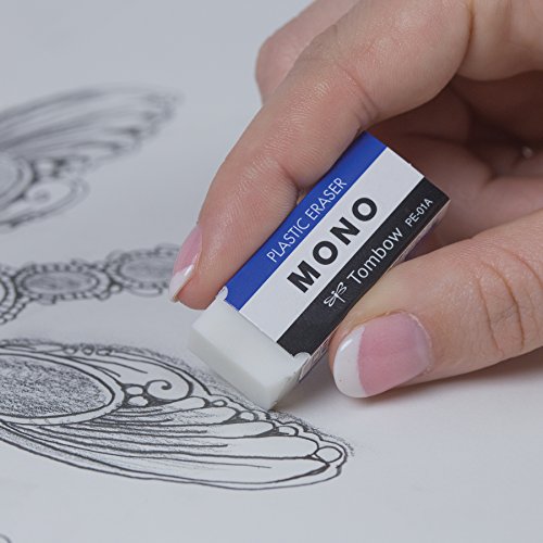 Image of Tombow Mono Display Eraser, 190 Piece, White