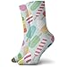 Adamitt Coloridos helados Unisex calcetines cortos Medias deportivas cortas