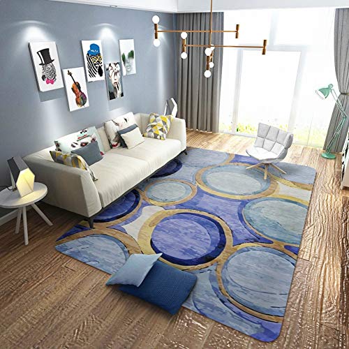 Tapis plein de chevet rectangulaire pour grand tapis de salon minimaliste et moderne