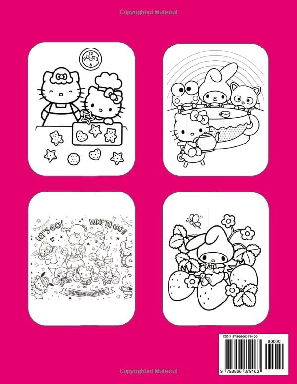 Coloring Book: 50+ New Designs for All Ages Great Gifts for Kids Boys Girls Ages 4-8 8-12 All Fans | Perfect Gift For Stress Relief And Unwind in Work Office, Home, School, Event | Size 8.5 x 11 inch 2 51HYJJ5qQJL