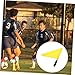 BESPORTBLE 2pcs Hand Signal Flags Referee Supplies Match Conduction Flag for Racing