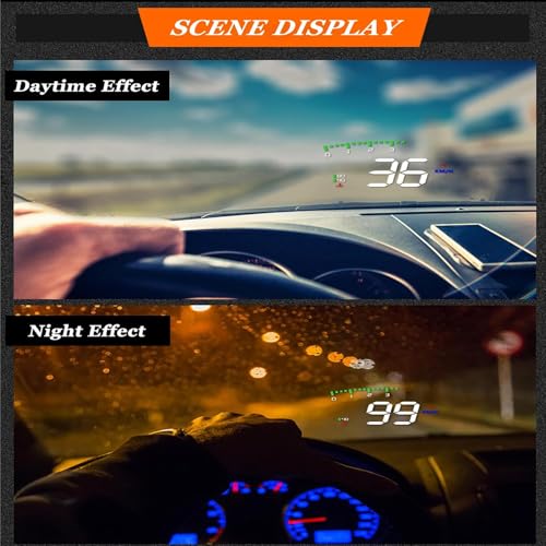 Velocímetro para coche Mazda Scrum con sistema HUD Head Up Display y alarma de velocidad 4