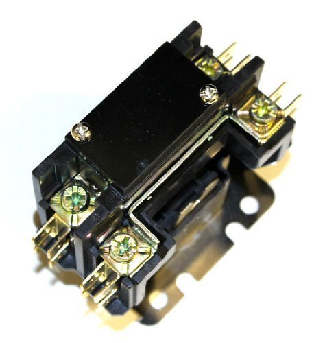 024-24100-000 - OEM Replacement Single Pole Coil Condenser Contactor 1 Pole 30 Amp 24V Fits Coleman