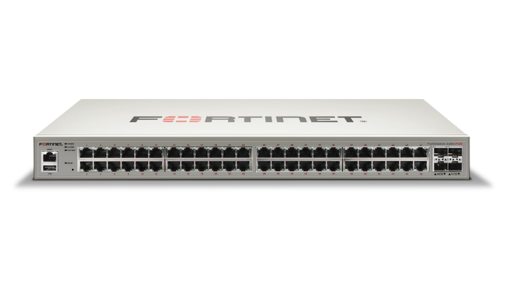 Amazon.com: Fortinet FortiSwitch - 448E-POE Layer 2/3 PoE+ 開關(FS-448E-POE)  : 電子