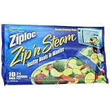 ZIPLOC Zip N STEAM Bag-Medium (Pack of 2)