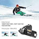 Zopsc Video Camera Camcorder, Full 1080P Digital Camera Recorder, 2.7 Inch Colourful Display Screen 16X Digital Zoom Vlogging Camera, for YouTube, for Travel, Vlog - Image 2