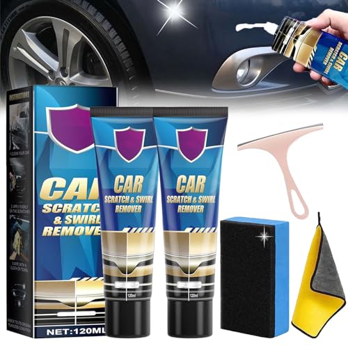 Kit profesional para remover rayones de auto 120ml miniatura 1