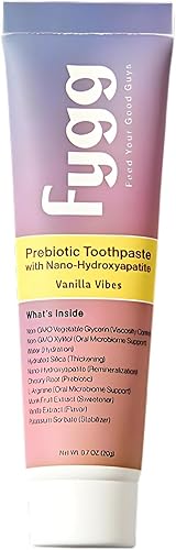 Pasta de dientes Nano Hidroxiapatita para Niños y Adultos (Vainilla - Viaje)