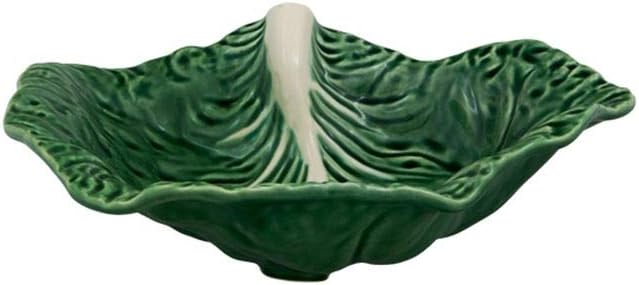 Bordallo Pinheiro Cabbage Leaf Crooked Serving Dish - Thumbnail 2