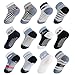 Produktbild Lictin Babysocken 12 Paare Baby Antirutsch Socken Winter Baby ABS Antirutsch Socken Baby Socken für Baby Jungen 0-12 Monaten