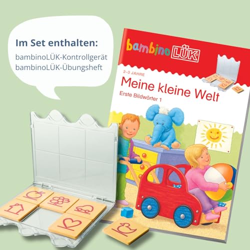 bambinoLÜK-Set: 2/3 Jahre Meine ersten Wörter (bambinoLÜK-Sets: Kasten + Übungsheft/e)