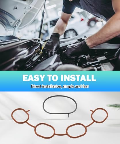 Image of MS 97359 Engine Intake Manifold Gasket Kit Fits for Nissan Versa March Note Micra Tiida Kicks V-Drive 2009-2020 Replace 792440 13259000 14035-1KT0A