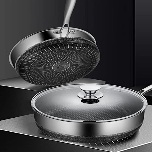 Wok con recubrimiento mármol antiadherente 28cm con tapa miniatura 4