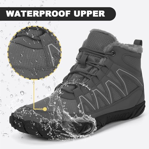Image of Women's Waterproof Hiking Boots Anti Slip Ankle Boots Outdoor