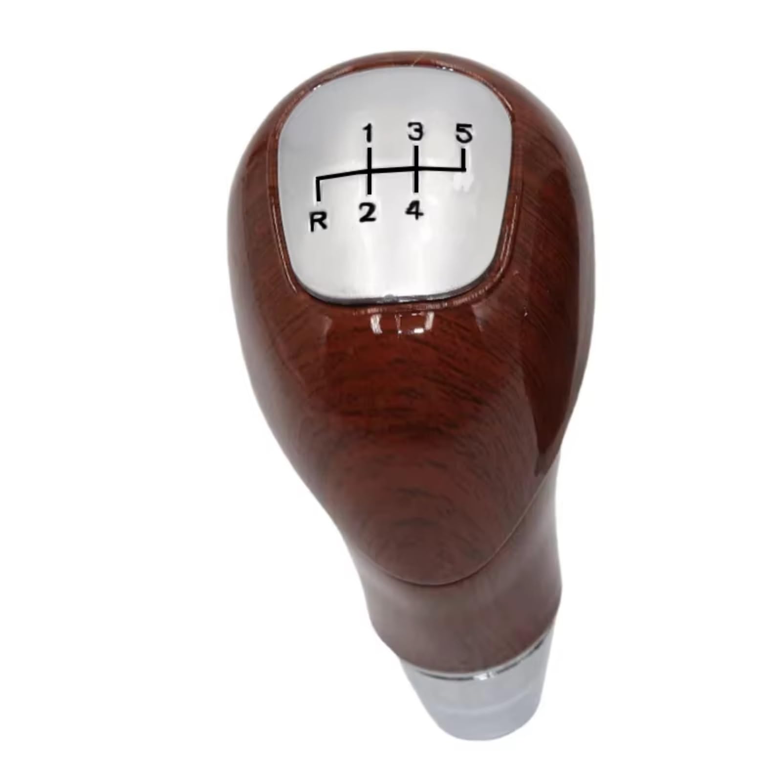 Hillar 5 Speed Silver Black Car Gear Stick Knob For Benz W168 W169 W202 W210 W463 W140 W220 W163 W215/C215 W208/C208/A208 R129 R170 Gear Shift Knob Knob Cover Shifter(5 Speed Silver Black)