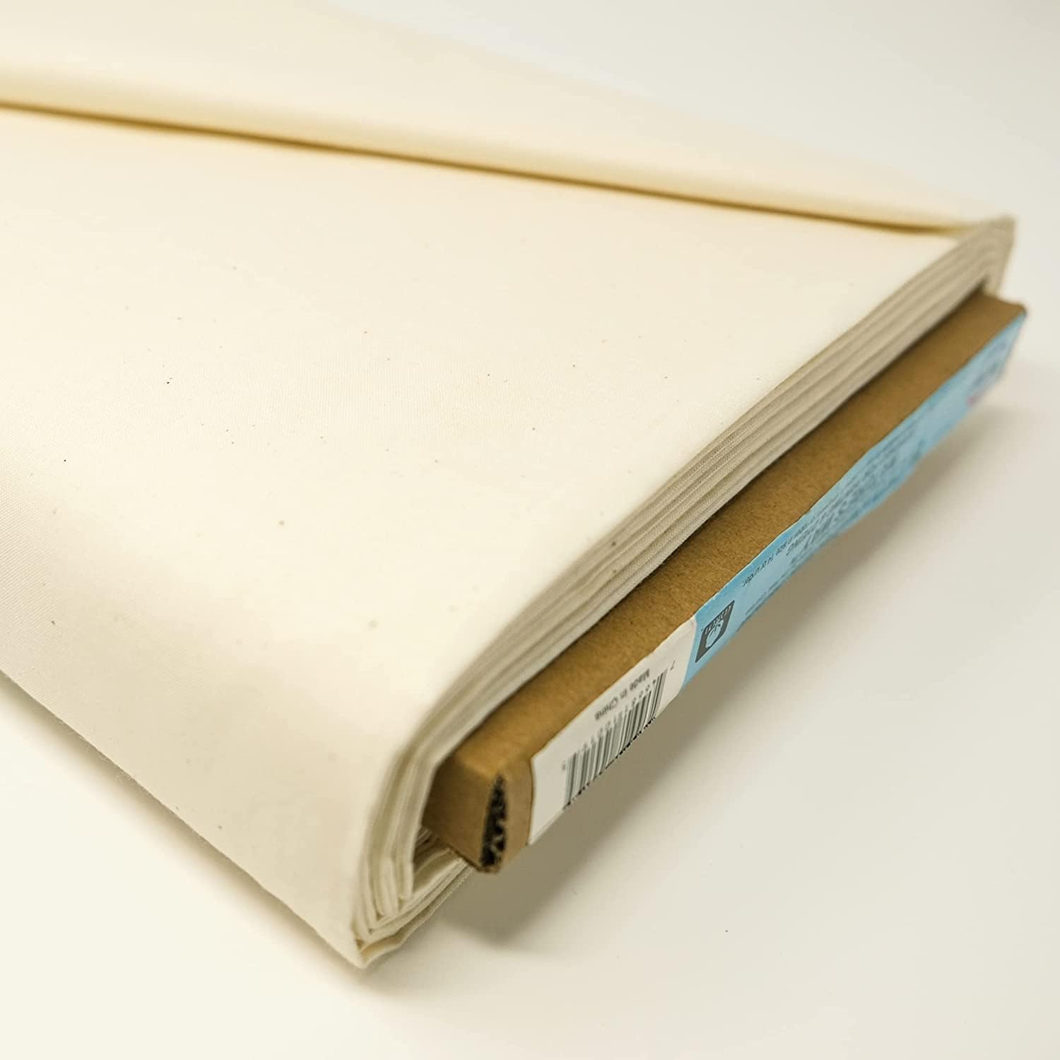 ROC-Lon 47/48" 100% Cotton Nature Premium Quality Muslin Unbleached, 25 Yard, Off-White