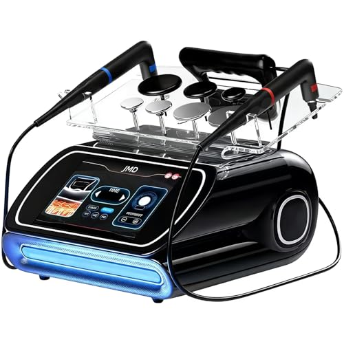 YANDDEA Máquina de diatermia Adelgazante Corporal INDIBA Tecar Therapy Ret CET de 448 KHZ para reafirmar la Piel, quemagrasas y Celulitis, recuperación Muscular, 34 x 39 x 28 cm