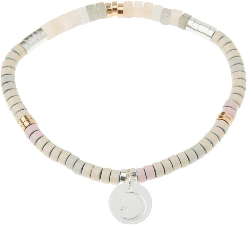 Scout Curated Wears - Intention Charm Bracelet - Moonstone/Silver/Gold