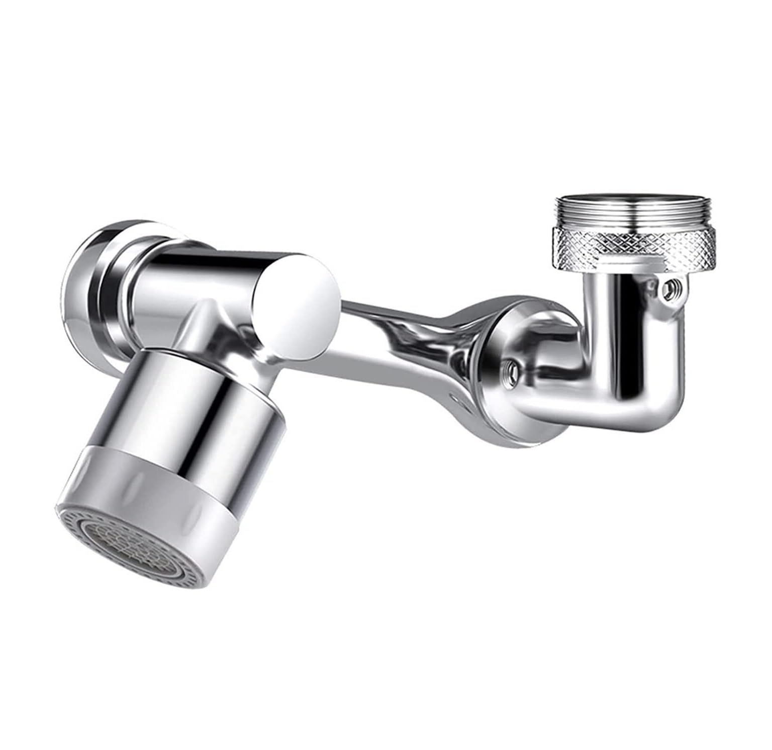 Aeratori per Rubinetto Lavello Cucina Bagno Rubinetto Girevole Aeratore per Lavandino Filtro Antispruzzo Universale Prolunga