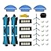 Kit d'accessoires Laimaiou pour pièces de rechange pour aspirateur robot Cecotec Conga Excellence 3090 28 paquets avec brosse principale et filtre et brosse latérale et chiffon de vadrouille