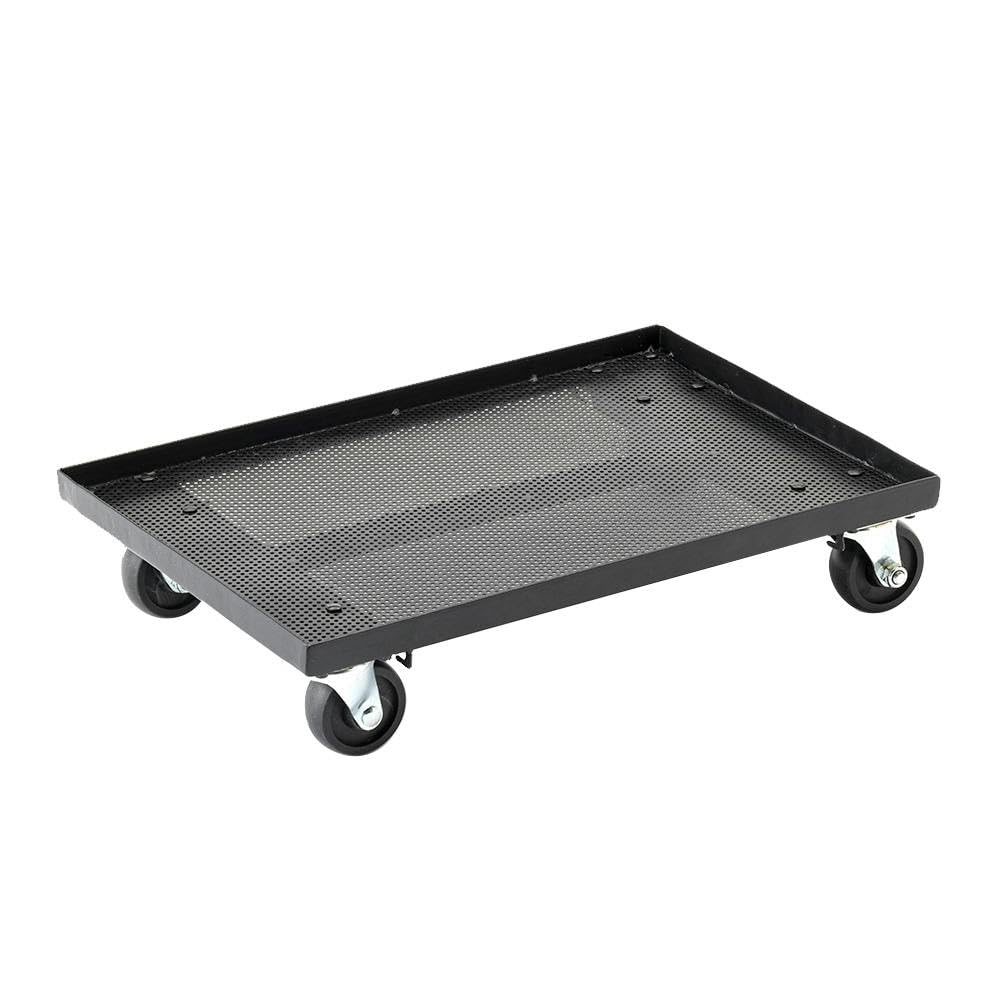Amazon.co.jp: カインズ(CAINZ) スチールコンテナ台車 ブラック 幅53cm