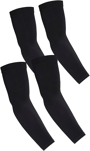 KUHNMARVIN Mangas de compresión UPF 50 para hombresmujeresestudiantes