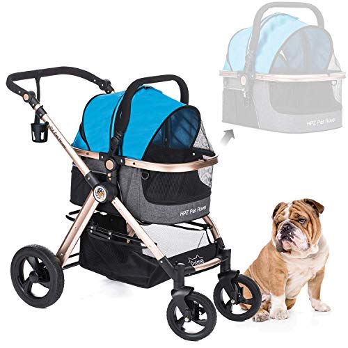 HPZ Pet Rover Prime 3-in-1 Luxury Cat Stroller