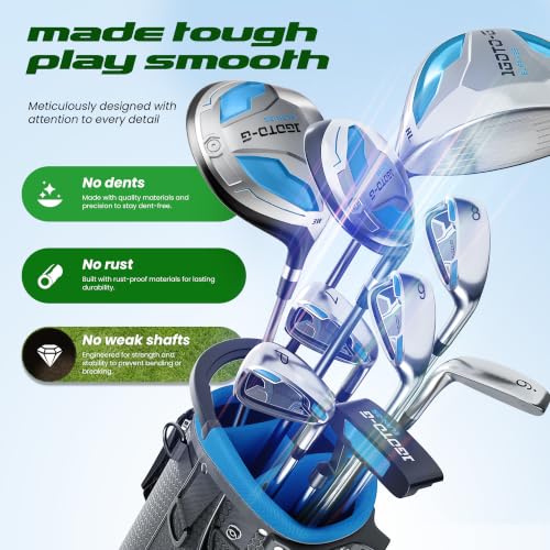 1GoTo-G 11-Piece Left Hand Golf Set