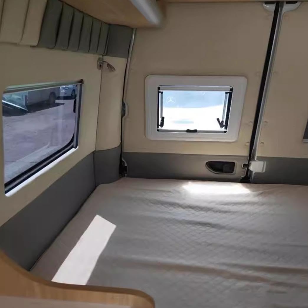 Fenêtres latérales de caravane avec moustiquaire – Fenêtre à pousser pour ventilation et affichage des camping-cars