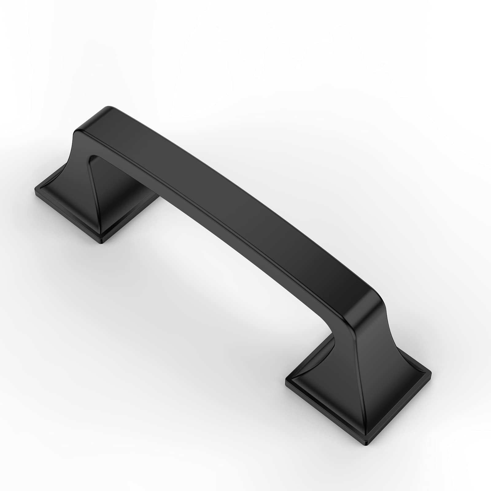 Asidrama 10 Pack 3 Inch Matte Black Cabinet Handles