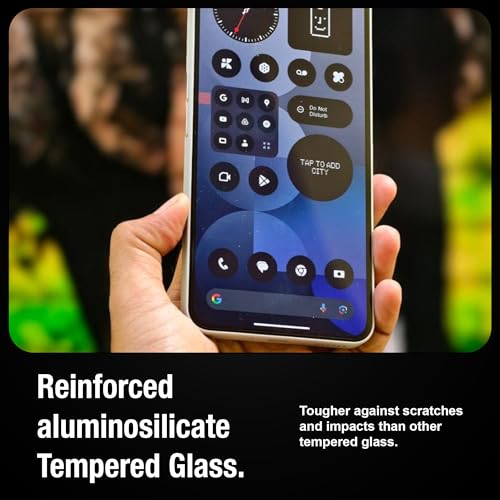 Image of Supershieldz NeoGuard HD+ Tempered Glass Screen Protector Guard Designed for Nothing Phone 3A and Nothing Phone 3A Pro, 9H Hardness, Anti-Static, Case-Friendly, Easy Installation Kit - 1 Pack