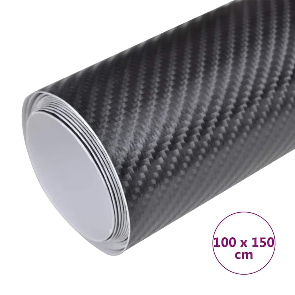 Pellicola adesiva per auto, 4D, in PVC, 100 x 150 cm, autoadesiva, con canale d'aria, senza bolle, per tuning e protezione della vernice, per la finitura del veicolo e il montaggio dei vetri