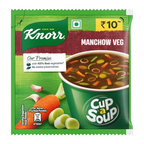 Image of Knorr Instant Manchow soup | Cup a Soup, 11g /12g (Weight May Vary)