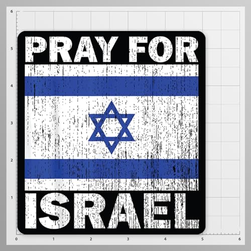 Image of Support Israel: Vinyl Decal Stickers for Advocates and Allies (Pray for Israel)