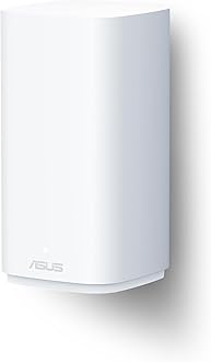 ASUS ZenWiFi BD5 Outdoor Dual-Band WiFi 7 Mesh, 5000 Mbps, Coverage up to 15,000 sq. ft. Outdoors(1pk), Dual 2.5G Ports, IP65, PoE+AC Powered, Wall and Pole Mount, VPNs