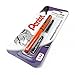 Pentel Stylo Pinceau de Poche Orange & 2 recharges d’Encre Noire
