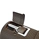 Curver petlife Katzentoilette mit Deckel, Katzenklo inklusive Schaufel, Moderne Rattangeflecht-Optik, Mokka, 51,5 x 38,5 x 40 cm, mokka