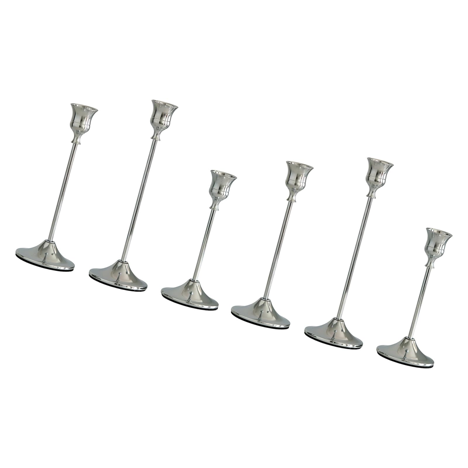 Metal Iron Taper Holder Vintage Candlestick Holders for Dinner Room Table Centerpieces Party Wedding Home Decors Iron Taper Holder