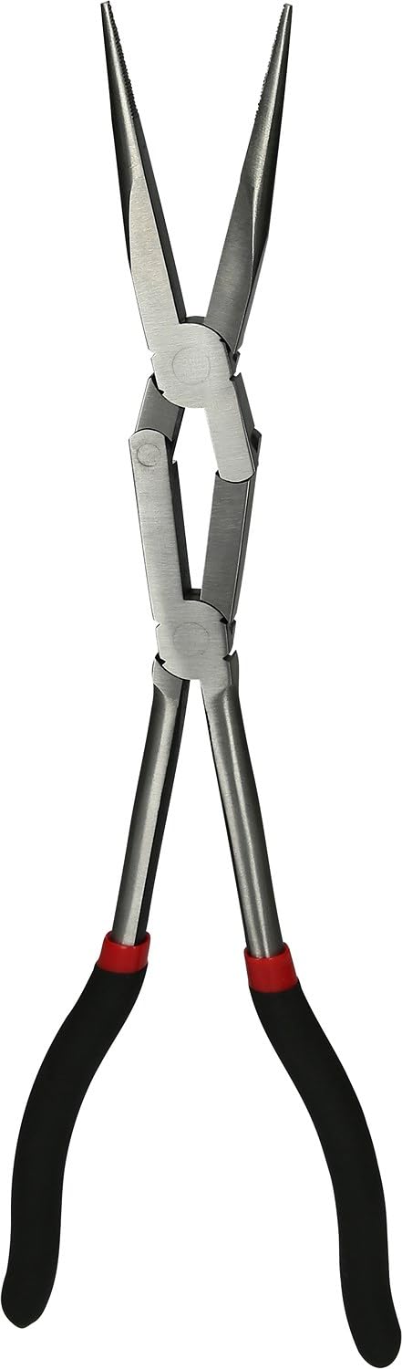 KS Tools 500.7161 Szczypce plaskie z podwójnymprzegubem, XL