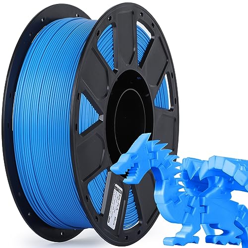 Image of Creality 3D Printer Filament 1.75mm, Ender PLA Filament No-Tangling Smooth Printing Without Clogging No Warping, Fit Most FDM 3D Printers, 1kg Spool, Dimensional Accuracy + /- 0.02mm, Blue