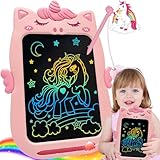Toys for 1 2 3 Year Old Girl Gifts,10IN Writing Tablet for Kids,Toddler Toys Age 1-2 Drawing Tablet,Doodle Board for Baby Girls Toy Age 4-5,Educational Learning Toy for Christmas Birthday Gifts