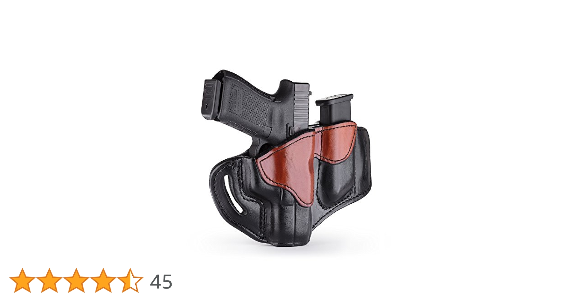 Glock ホルスター ベルト付き GLOCK ホルスター 純正 G17/18C/19/26他対応 ベルトループ付 546